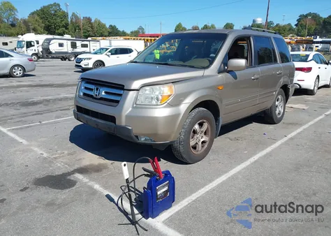2006 Honda Pilot Ex-L from USA, damaged, VIN 5FNYF18546B016252